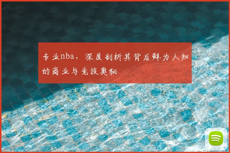 专业nba，深度剖析其背后鲜为人知的商业与竞技奥秘