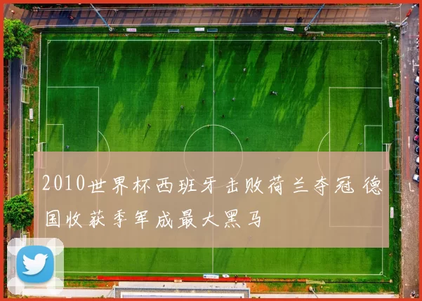 2010世界杯西班牙击败荷兰夺冠 德国收获季军成最大黑马