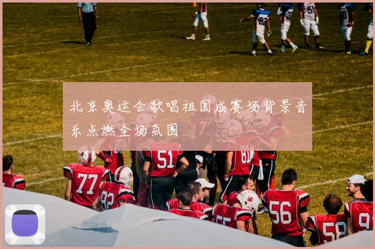 北京奥运会歌唱祖国成赛场背景音乐点燃全场氛围